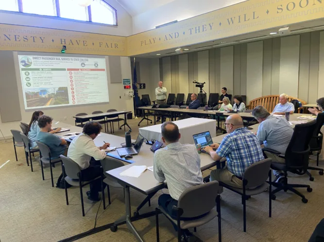 All aboard? Centre County planners assess interest in local passenger rail